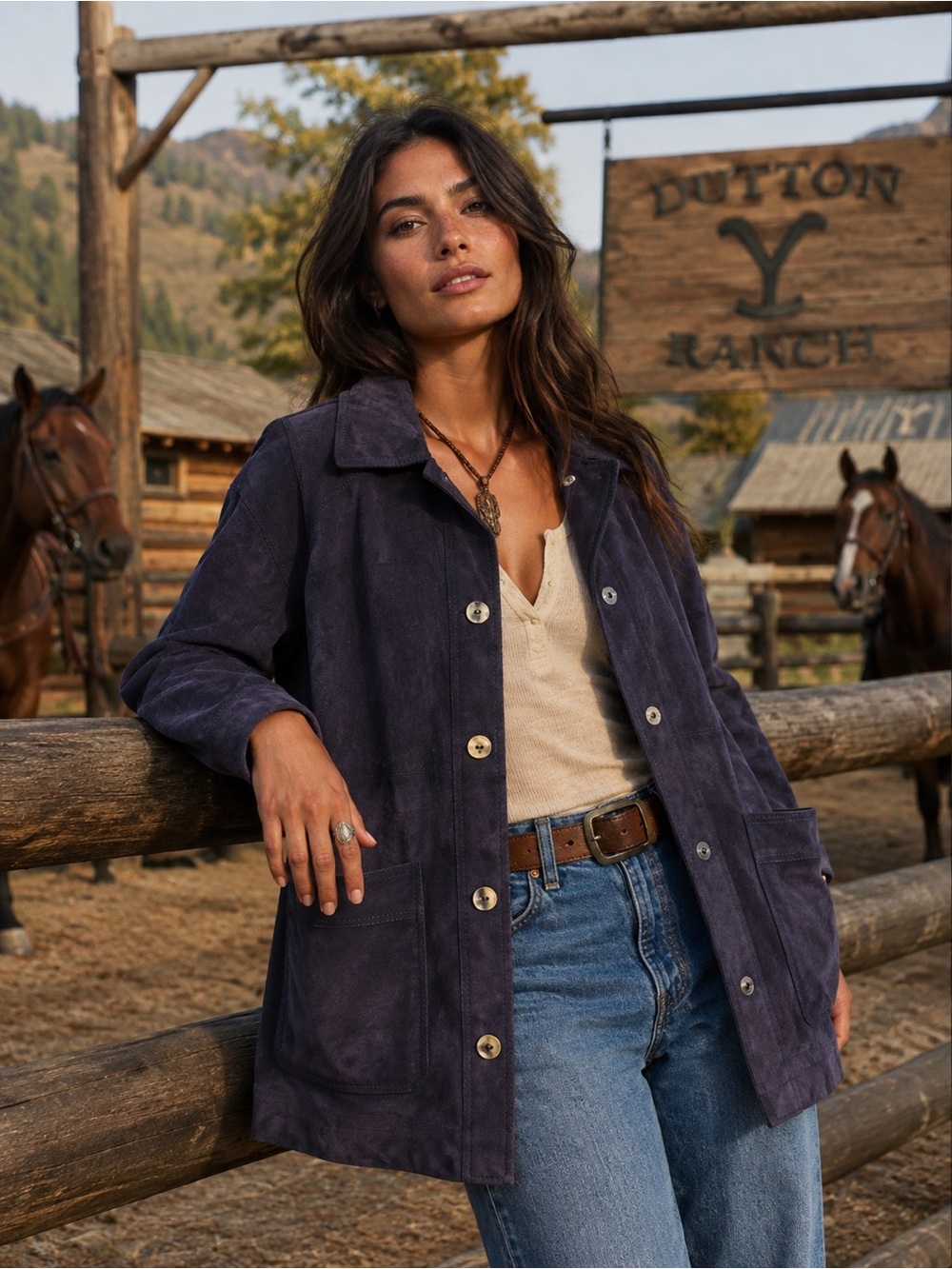 Free People Annalise Suede Jacket NWT Size L